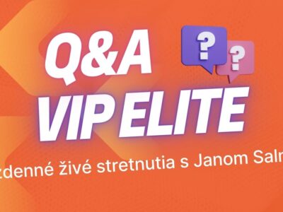 VIP Elite Q&A: Podpora pre Traderov a Life Coaching